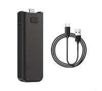 HEIBTENY Poignée de charge d'extension pour DJI Pocket 3, avec une batterie externe mobile intégrée, chargeur portable