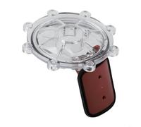 HEIBTENY Pour 7235/7236/7305/7511/7512 Couvercle de clapet anti-retour et kit à ressort avec assemblage déflecteur, joint d'étanchéité O-For et couvercle rouge pour la prévention du refoulement dans