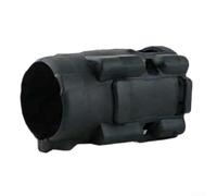 HEIBTENY Protège-coffre en caoutchouc pour clé 20 V DCF891 DCF892, étui de protection, manchon anti-poussière et anti-chocs, coque en caoutchouc flexible et légère, accessoire noir (1 ou (1 (1 pièce)