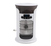 HEIBTENY Refroidisseur d'air par évaporation portable avec réservoir d'eau de 880 ml, ventilateur à brume silencieuse à 3 vitesses, refroidissement grand angle de 180 ° pour chambre à coucher, bureau