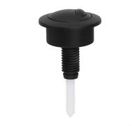 HEIBTENY Robinet de chasse d'eau à poignée de WC flotteur pour Siamp pour Optima 49 Noir Bouton poussoir de WC Double Flush Pour Twyford Convient à une variété de marques de toilettes (noir)