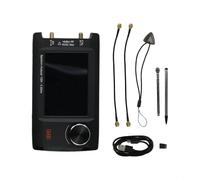 HEIBTENY SA5 portable pour analyseur de spectre 100 kHz - 5,3 GHz, générateur de signal LCD IPS de 10,2 cm avec batterie de 5000 mAh, testeur harmonique RF portable pour stockage sur carte SD et