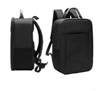 HEIBTENY Sac à dos élégant en EVA noir pour drone DJI Avata 360, sangles réglables confortables, design résistant à l'humidité pour l'extérieur et les voyages