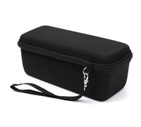 HEIBTENY Sac de rangement pour haut-parleur SONOS Roam 2 - En tissu - Avec double fermeture éclair - Boîte de transport portable pour l'extérieur ou les trajets - Noir - 22 x 9 x 8,5 cm