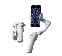 HEIBTENY Smartphone alimenté par l'IA pour stabilisateur, stabilisation automatique du téléphone, stabilisation à 3 axes, suivi du visage et des objets, interrupteur portrait/paysage, portable et