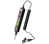 HEIBTENY Stylo détecteur de tension de voiture pour circuit HT86A 08 V-100 V DC, résistance diode avec rétroéclairage LCD HD, lampe de poche LED, clip de fil à ressort pour automobile électrique