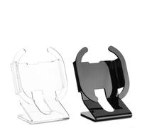 HEIBTENY Support de haut-parleur en acrylique pour Bose pour SoundLink For-Micro (2e génération) - Support de table transparent/noir avec base antidérapante, support d'affichage de bureau élégant et