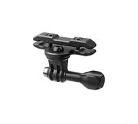 HEIBTENY Support de siège de vélo pour caméras d'action, accessoire noir robuste avec design compact de 9 x 7,6 x 4 cm, installation facile, compatible avec DJI Action6 pour le tournage de vélo
