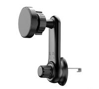 HEIBTENY Support de téléphone de voiture à fixation automatique pour grille d'aération pour iPhone Samsung - Utilisation à une main - Support stable pour la navigation - Convient à la plupart des