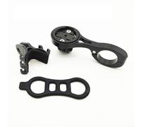 HEIBTENY Support d'ordinateur de vélo pour guidon de 222 mm en alliage d'aluminium avec support de lumière pour Garmin Wahoo, Bryton, Cateye Secre Band (B)