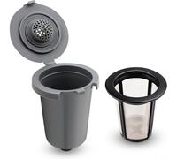 HEIBTENY Tasse à café réutilisable SS-RCF HomeBarista Modèles SS-1 SS-10 SS-2 SS-700 PP Panier en maille lavable pour brassage quotidien Gris 6 x 6 x 8 cm