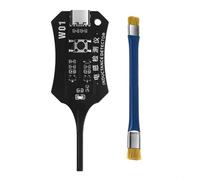 HEIBTENY Testeur d'inductance, pour réparation de circuits imprimés, détecteur d'induction électromagnétique avec indicateur de lumière verte, outil de détection de défaut à un bouton, pour test de