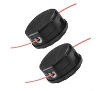 HEIBTENY Tête de coupe pour Echo Eater et Speed 400, tête de coupe en nylon robuste avec 2 petites et 2 grandes bobines de style italien, pour une installation facile des pièces de rechange pour