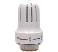 HEIBTENY Tête de valve thermostatique pour radiateur TRV M30 x 1,5, vanne de contrôle de température réglable avec protection contre le gel, tête de rechange standard (1 pièce)