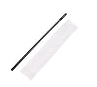 HEIBTENY Tige de nettoyage pour flûte traversière et instruments 34,6 cm (longueur de la tige), 31,7 x 5,5 cm (chiffon de nettoyage) Rose, bleu, gris (gris)