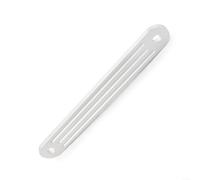 HEIBTENY TSP-1 Plaque de support de tableau arrière marine de 38,1 x 5,1 cm en fonte d'aluminium pour moteur hors-bord à boulon supérieur, compatible avec la plupart des moteurs, support de poutre