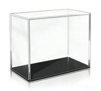 HEIBTENY Vitrine en acrylique pour boîte Elite Trainer Box Museum - Base empilable - Anti-poussière - Résistant aux rayures - Transparent - Protection de couvercle - Support vertical sécurisé
