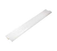 HEIBTENY WD08X10059 Joint de porte de lave-vaisselle compatible avec lave-vaisselle GE, joint en ABS + TPU blanc pour portes inférieures courtes, 56,7 x 7,7 cm, pièce de rechange pour éviter les