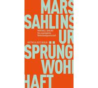 Heide Lutosch Marshall Sah Die ursprüngliche Wohlstandsgesellschaft (Fr (Poche)