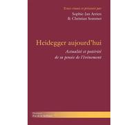 Heidegger aujourd'hui Actualité et postérité de sa pensée de l'événement - Sophie-Jan Arrien - Hermann - broché - Etude