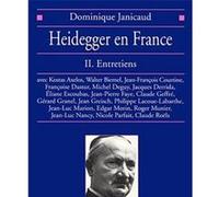 Heidegger en France Dominique Janicaud (Auteur)