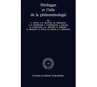 Heidegger Et L'idée De La Phénoménologie
