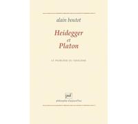 Heidegger et Platon. Le problème du nihilisme
