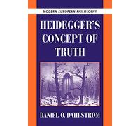 Heidegger's Concept of Truth
