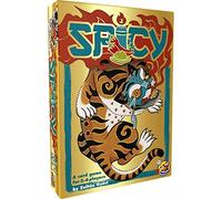HeidelBär Games Spicy - Jeu de Cartes Bluffing - Cartes avec Dos doré - Jeu de Cartes de fête avec boîte en Finition Or métallisé - Anglais - 2 à 6 Joueurs - Ages 10+