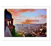 Heidelberg - Une question de point de vue, Version française (Calendrier mural 2026 DIN A4 portrait), Calendrier CALVENDO mensuel