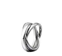 Heideman Anneau Femmes Triple Acier Inoxydable Triple Dames Couleur Argent Poli Anneau Dames pour Femmes Anneau de roulement Triple 3er sr2314-3_P
