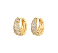Heideman Boucles d'oreilles 'Feline' or / blanc, Taille One Size