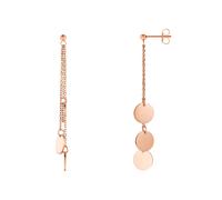 Heideman Boucles d'oreilles 'Janna' or rose, Taille One Size