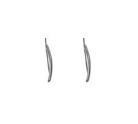 Heideman Saphira Boucles d'oreilles pour femme avec design incurvé en acier inoxydable, Einheitsgröße, Acier inoxydable, Pas de pierre précieuse
