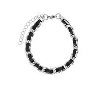 Heideman Bracelet 'Robin' noir / argent, Taille Taille unique