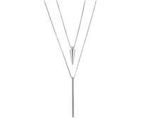 Heideman Chaîne 'Duplo' argent, Taille 45