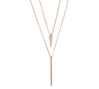 Heideman Chaîne 'Duplo' or rose, Taille 45