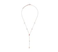 Heideman - Collier Y Nirella en acier inoxydable - Chaîne filigrane avec pendentif en forme de plaque - Pour femme - Cadeau de Saint-Valentin - Anniversaire - Étanche - 41 + 5 cm, 41+5 cm, Acier