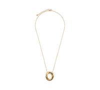 Heideman Isadora Collier pour femme avec pendentif cercle organique 46 + 5 cm en acier inoxydable doré