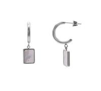 Heideman Lenya Boucles d'oreilles pour femme avec perle blanche en acier inoxydable, Einheitsgröße, Acier inoxydable, Perle de nacre