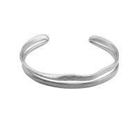 Heideman Manon Bracelet pour femme en acier inoxydable brossé mat, Einheitsgröße, Acier inoxydable, Pas de pierre précieuse