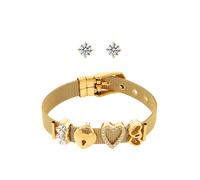Heideman Parure de bijoux 'Milanaise' or, Taille One Size