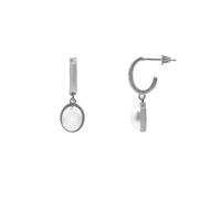 Heideman Saga Boucles d'oreilles pour femme avec perle blanche en acier inoxydable