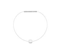 Heideman Serelina Bracelet de perles pour femme avec perle en acier inoxydable poli argenté et doré, 18 cm, Acier inoxydable, Pas de pierre précieuse