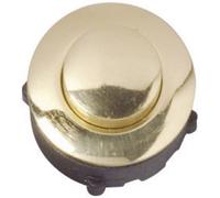 Heidemann 70095 Bouton de sonnette simple or 24 V/1 A
