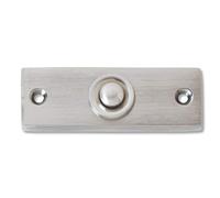 Heidemann 70402 Bouton de sonnette simple nickel 24 V/1 A