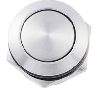 Heidemann 70524 Bouton de Sonnette Simple Acier Inoxydable 48 V AC/2 A