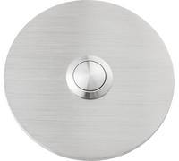 Heidemann 70545 Bouton de sonnette simple acier inoxydable 48 V AC/2 A