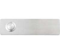 Heidemann 70546 Bouton de sonnette simple acier inoxydable 48 V AC/2 A