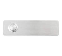 Heidemann 70546 Bouton de Sonnette Simple Acier Inoxydable 48 V AC/2 A
